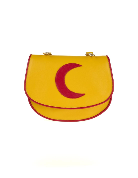 BOLSO AMARILLO LUNA ROJA 3