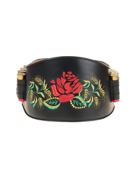 ROSA ROJA ESPIGAS VERDE / DORADO HE