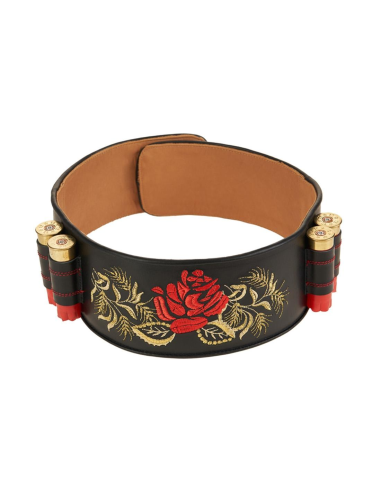 CANANA INFANTIL ROJO/ DORADO VELCRO