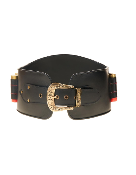 ROSA ROJA HOJAS DORADAS HE