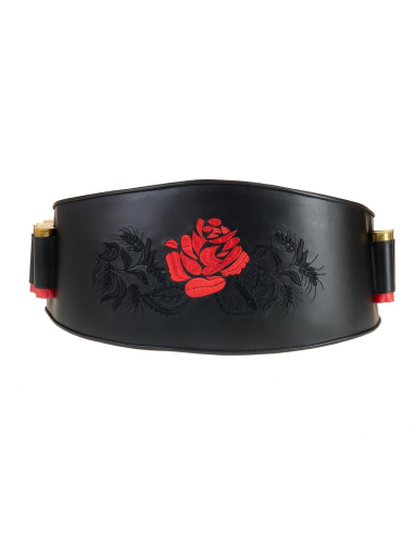 ROSA ROJA ESPIGAS NEGRAS HE