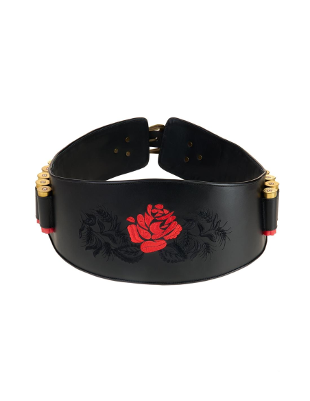 ROSA ROJA ESPIGAS NEGRAS HE