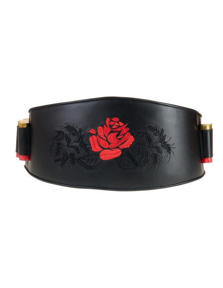 ROSA ROJA ESPIGAS NEGRAS HE