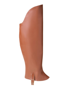 POLAINA FLAMENCO MARRON