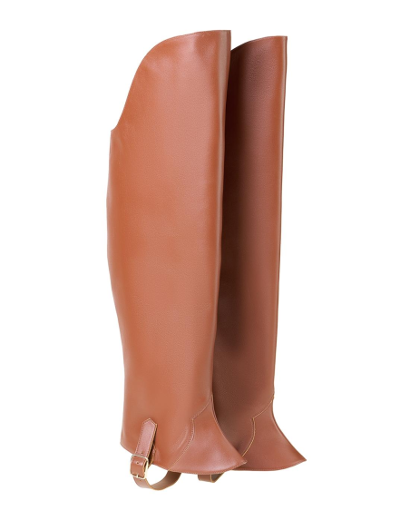 POLAINA FLAMENCO MARRON